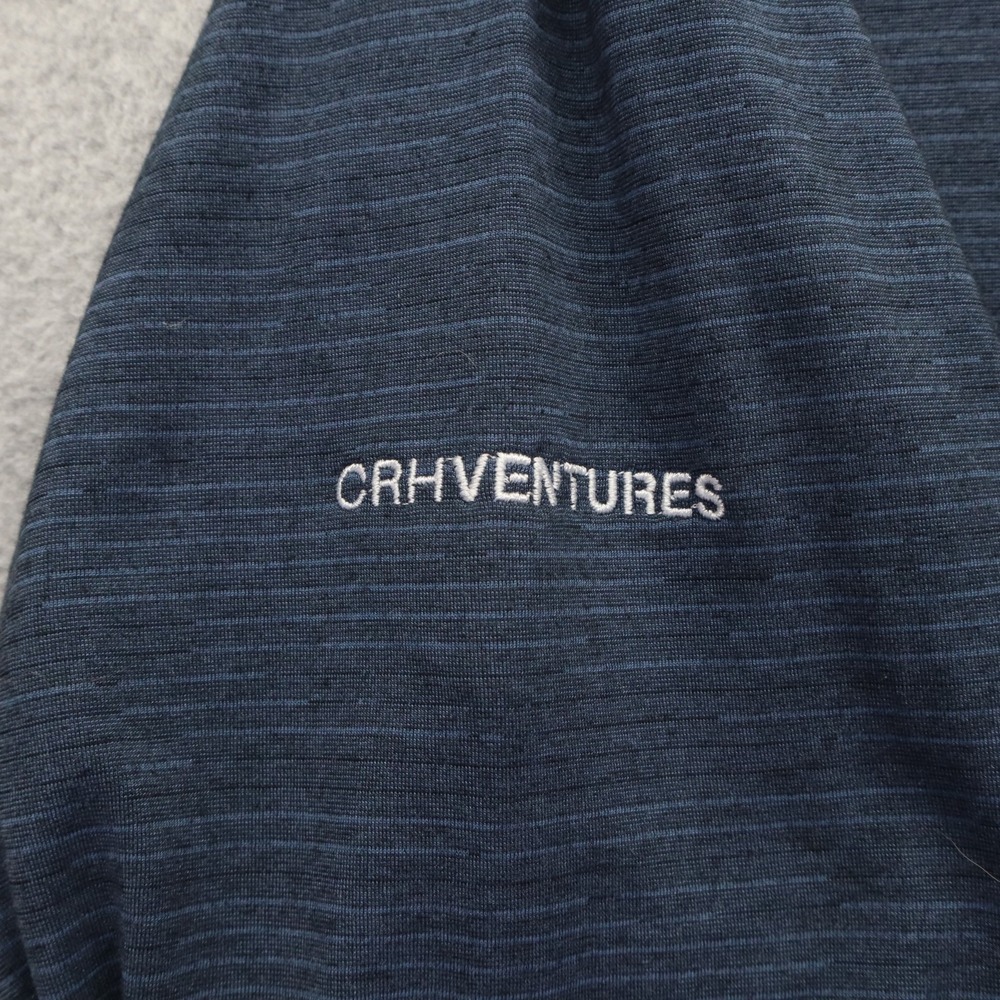 Travis Mathew 1/4 Zip Pullover Mens Large Active Golf Mock Neck Blue Long Sleeve - Picture 11 of 13